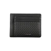 Calvin Klein Sleek Black Leather Coin Purse with Card Holder -   -  Calvin Klein.
